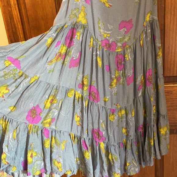 Free People dress with tie-up back - Picture 2 of 5